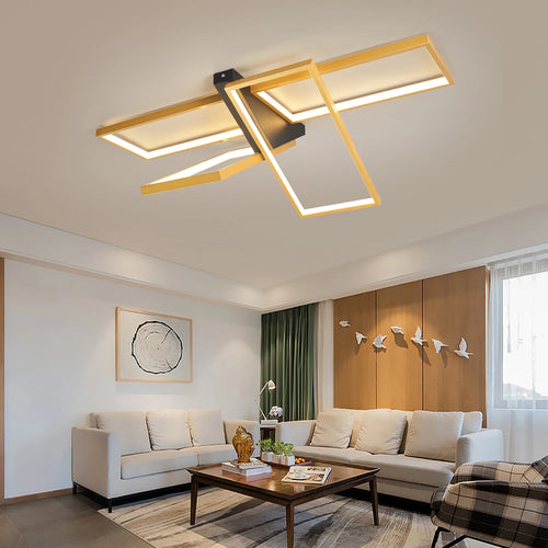 plafonnier à led moderne pour décoration intérieure élégante - vue 2 sur 10