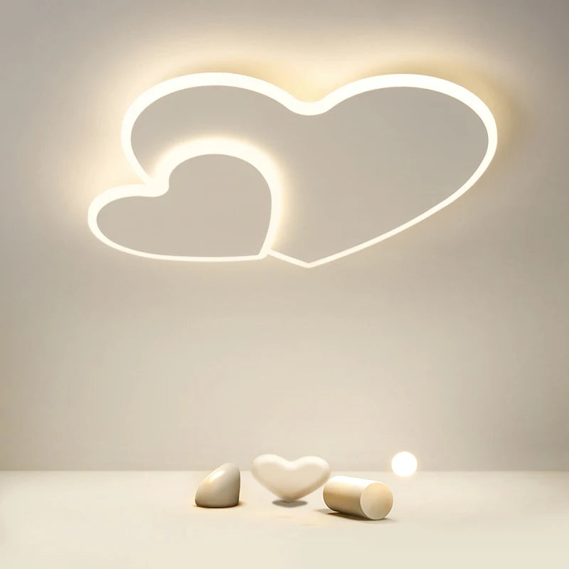 plafonnier moderne à leds avec télécommande pour éclairage intérieur - vue 4 sur 14