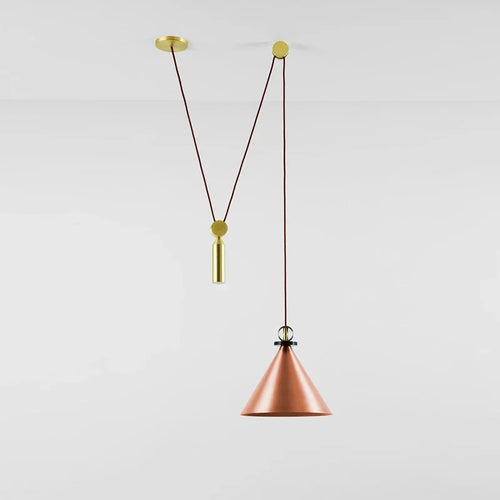 suspension en métal réglable design pour éclairage intérieur décoratif - vue 17 sur 25