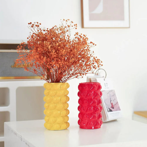 vase méditerranéen en céramique pour décoration intérieure et table - vue 5 sur 8