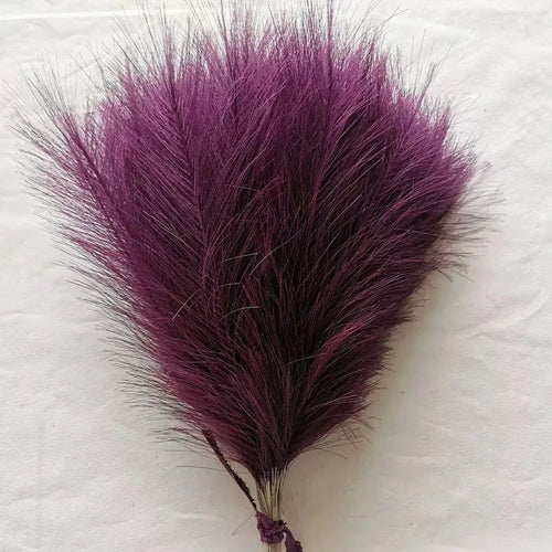fleurs artificielles herbe de pampa pour décoration intérieure et fêtes - vue 21 sur 20