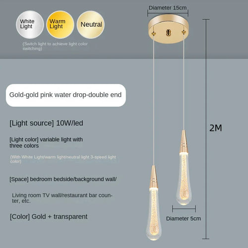 Suspension en cristal au design moderne - vue 19 sur 18
