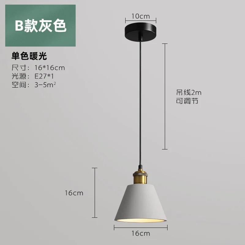Suspension LED de Style industriel - vue 20 sur 22
