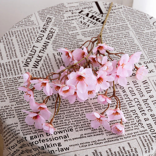 lot de 3 fleurs artificielles en soie pour mariage et décoration intérieure - vue 9 sur 8