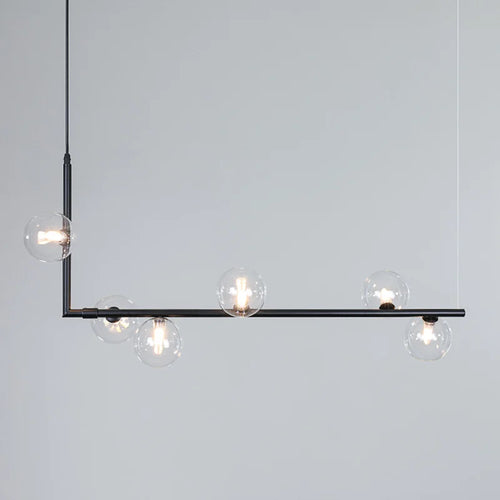 lustre linéaire moderne pour décoration intérieure et table - vue 2 sur 10