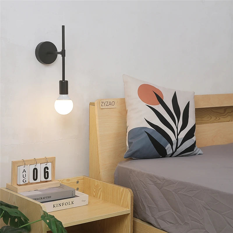 applique murale circulaires en fer et verre led personnalisables - vue 5 sur 8