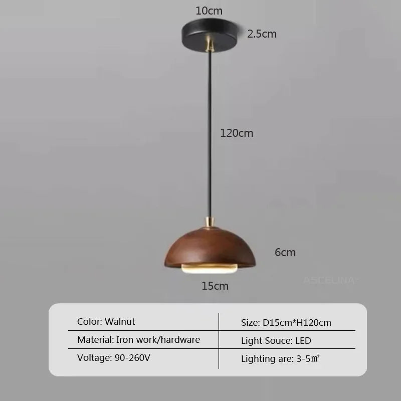 Suspension LED au design nordique nordique - vue 7 sur 7