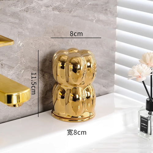 décoration de salle de bain luxe nuages créatifs en céramique - vue 21 sur 22