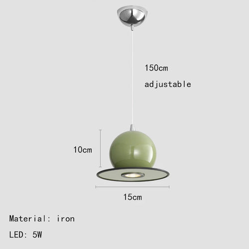 suspension en métal au design moderne et élégant - vue 9 sur 9