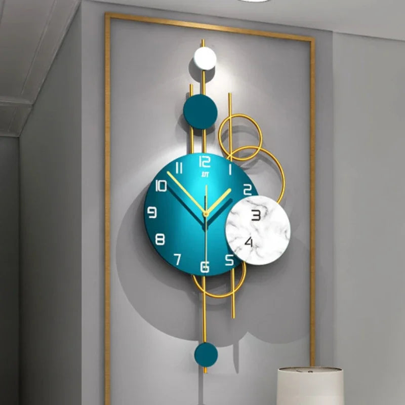 horloge murale moderne et élégante pour décoration intérieure - vue 10 sur 13