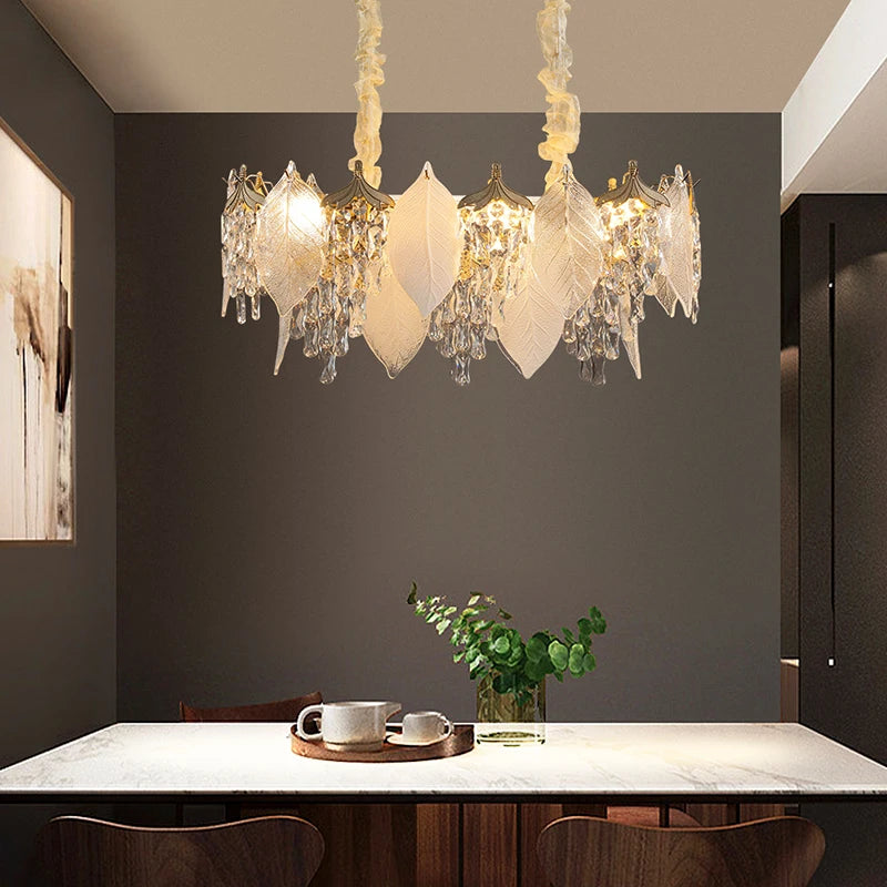 lustre en cristal design créatif pour éclairage moderne - vue 3 sur 11
