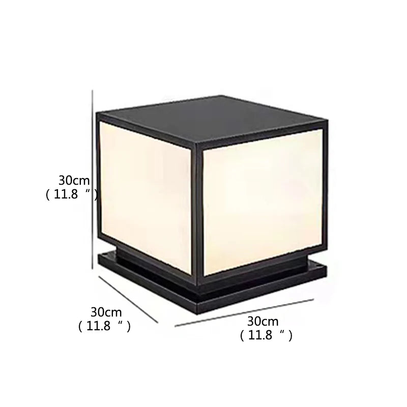 lampadaire d'extérieur vintage étanche moderne pour jardin et terrasse - vue 14 sur 14