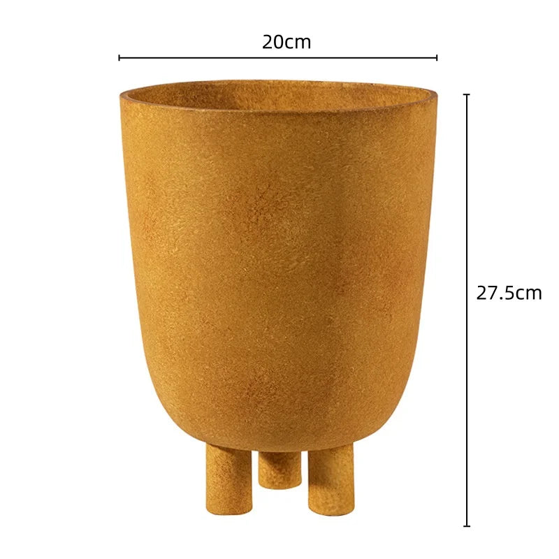 vase géométrique en céramique pour décoration florale artisanale - vue 12 sur 12