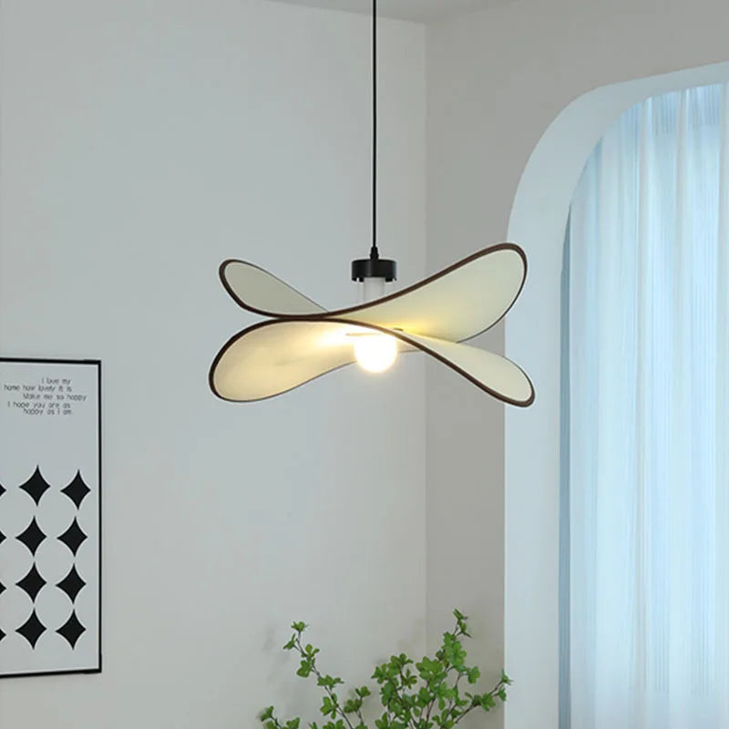 suspension Wabi-sabi moderne tissu pour salon salle à manger chambre étude tissu - vue 8 sur 9