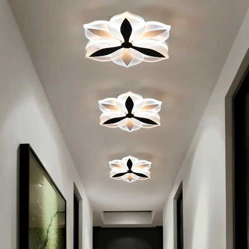 plafonnier led moderne en acrylique pour décoration intérieure - vue 4 sur 10
