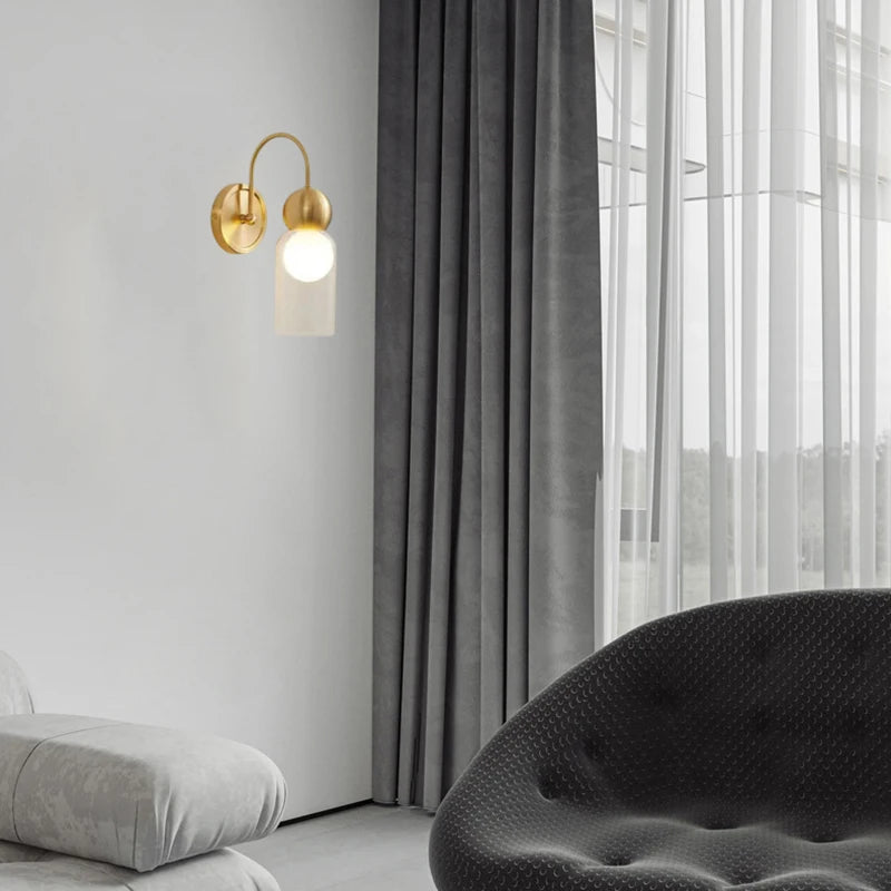 applique murale moderne en verre design - vue 4 sur 10