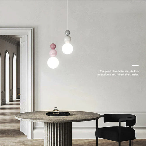 lampe led suspendue design nordique moderne luminaire décoratif d'intérieur - vue 4 sur 14