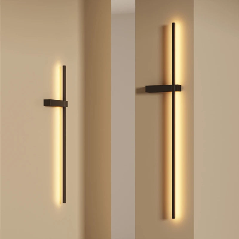 applique murale led minimaliste art déco pour intérieur - vue 2 sur 16