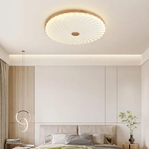 plafonnier en bois et led pour décoration intérieure moderne - vue 2 sur 10