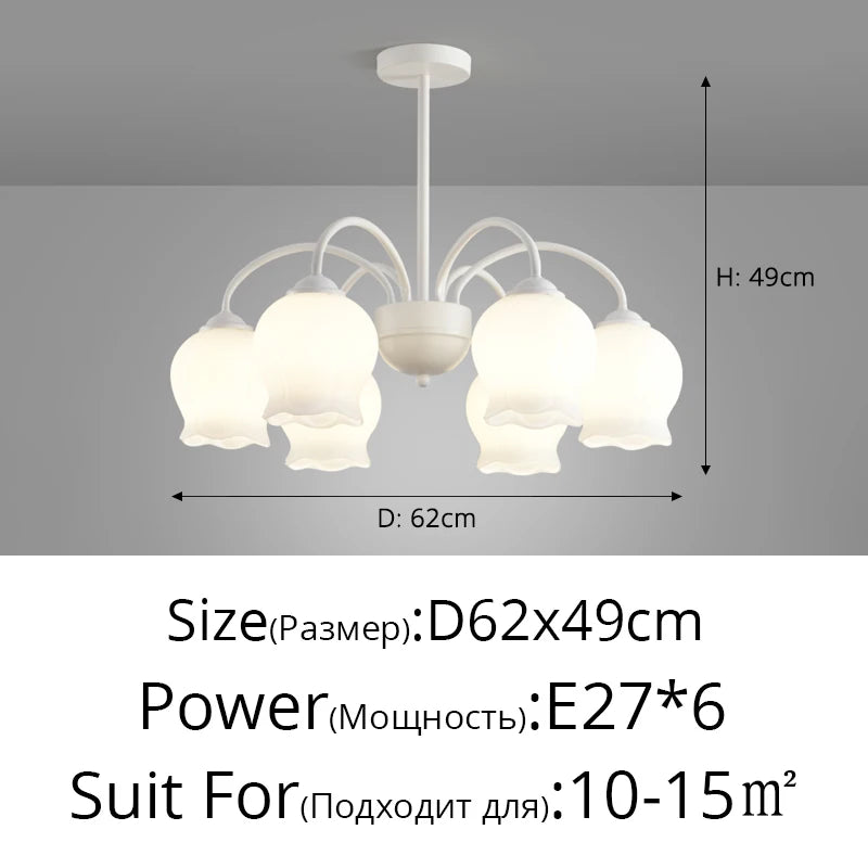 lustre à led design moderne luminaire suspendu décoratif - vue 12 sur 12