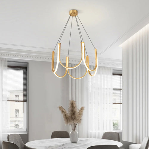 lustre led moderne créatif décoratif pour diverses utilisations - vue 5 sur 8