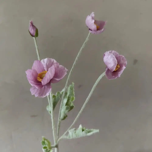 fausses fleurs de pavot en soie pour décorations de mariage et fêtes - vue 26 sur 29