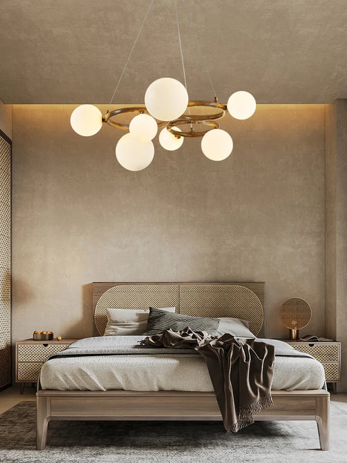 lustre wabi sabi suspendu pour décoration intérieure élégante - vue 3 sur 9