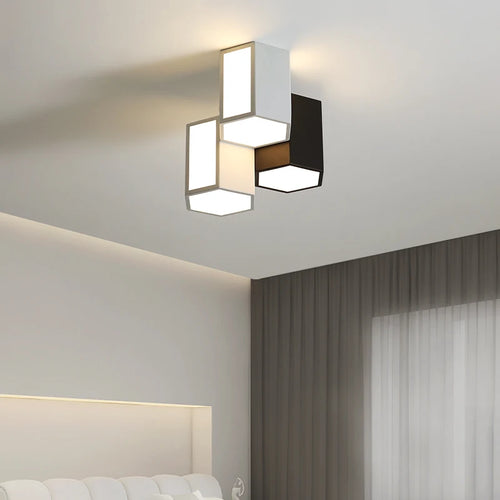 plafonnier led créatif nordique en acrylique éclairage décoratif intérieur - vue 2 sur 8