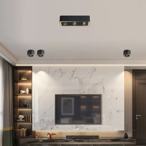 Spot carré led anti-éblouissement monté en surface - vue 2 sur 16