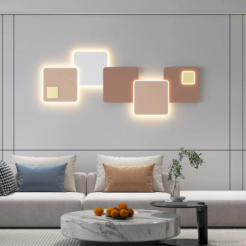 applique murale led moderne design créatif pour ambiance décorative - vue 2 sur 8