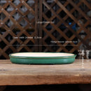 pot de fleurs rond en sable pour bonsaï rétro et succulentes