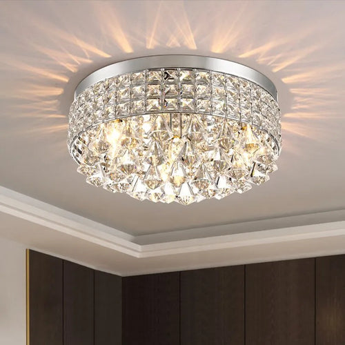 plafonnier en cristal design moderne pour intérieur élégant - vue 3 sur 8