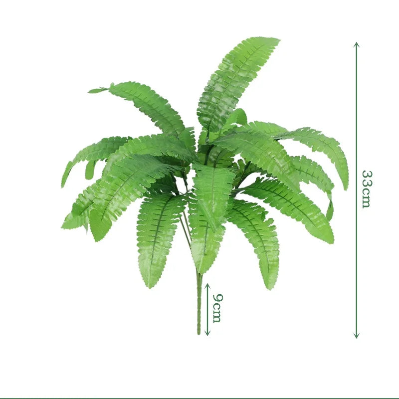 feuilles de bambou artificielles en soie pour décoration élégante - vue 13 sur 32