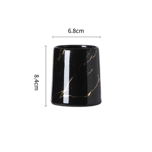 tasse en céramique pour couple porte-brosse à dents et rangement - vue 18 sur 22