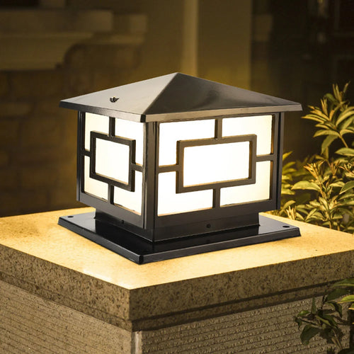 lampe extérieure rétro pour éclairage de jardin et chemin - vue 8 sur 8