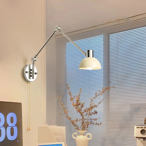applique murale télescopique moderne bras basculant lampe rotative - vue 5 sur 11