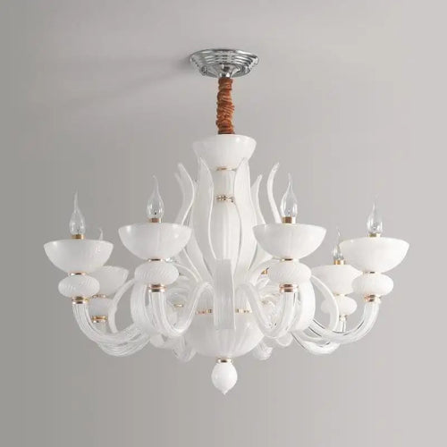 lustre nordique design chic pour éclairage moderne et élégant - vue 4 sur 8