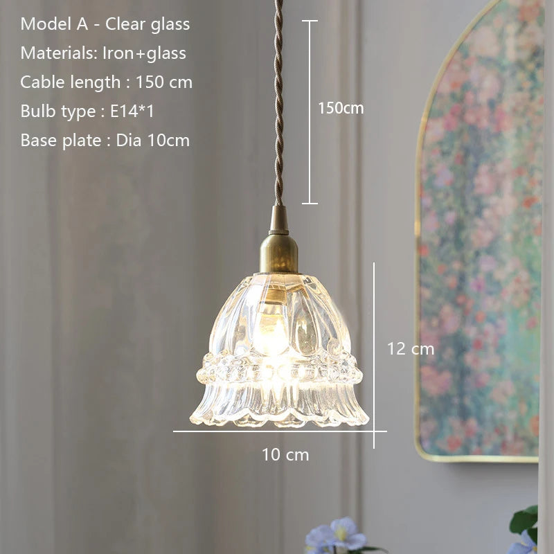 lustre moderne en verre pour éclairage intérieur vintage - vue 11 sur 12
