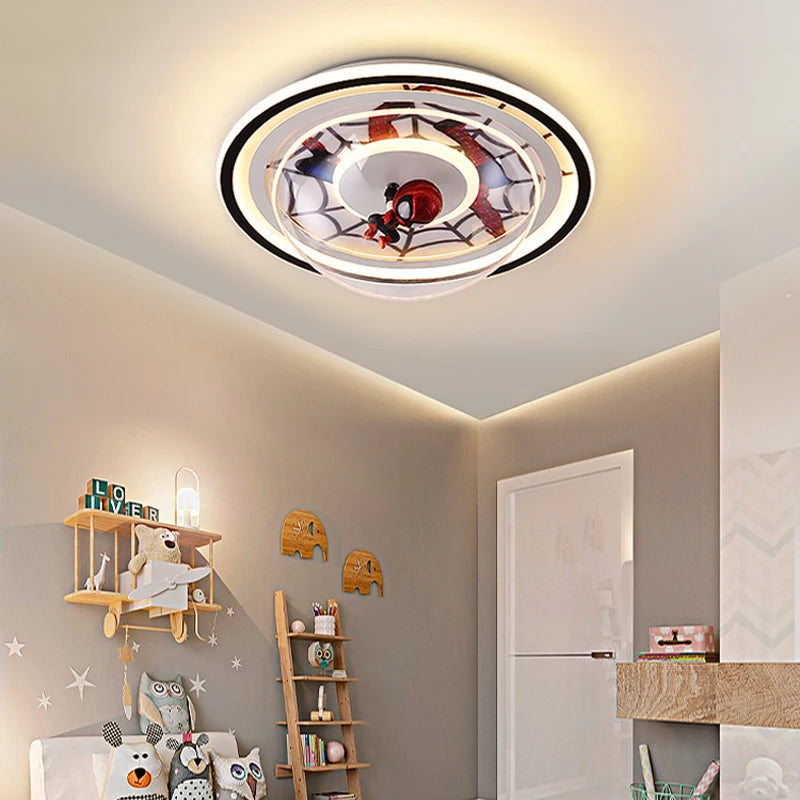 plafonnier moderne en forme de dessin animé décoratif pour intérieur - vue 6 sur 10