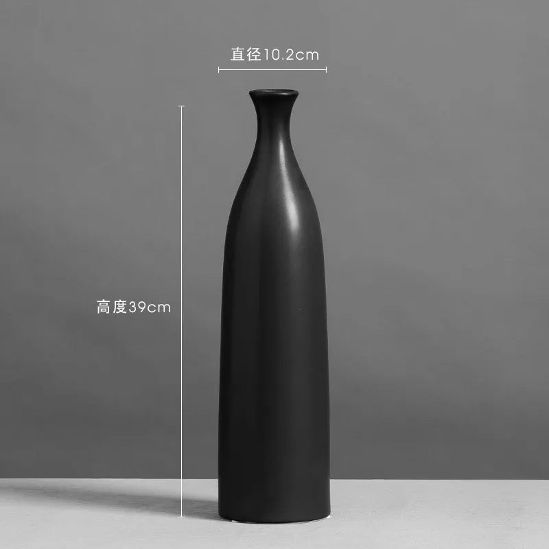 vase en céramique moderne pour décoration florale élégante - vue 7 sur 14
