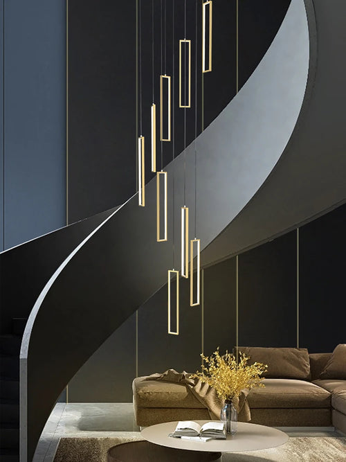 lustre suspendu moderne style loft pour intérieur élégant - vue 2 sur 14