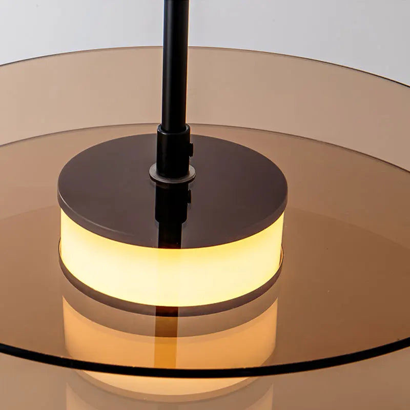 Suspension LED nordiques en verre créatif - vue 5 sur 12