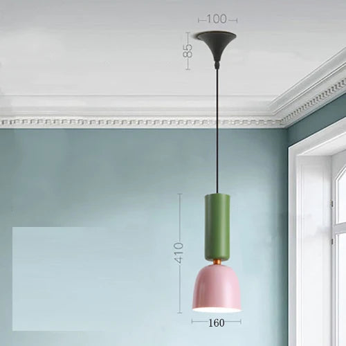 suspension géométrique nordique pour décoration intérieure moderne - vue 7 sur 10