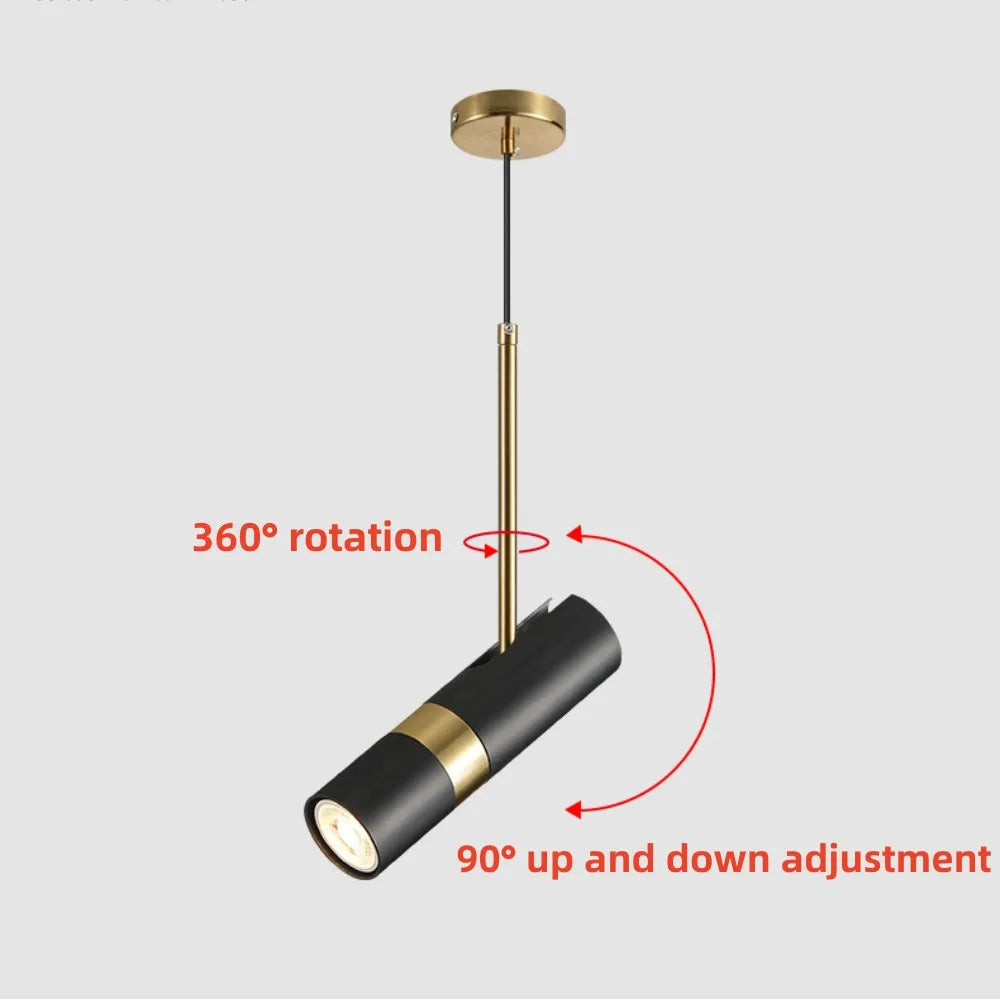 360° rotatable surface mounted LED ceiling light 5W 7W 9W 12W 15W bulb can be replaced LED spot light, down light Dimmable Reces - vue 3 sur 5