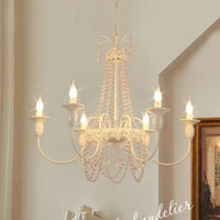 lustre en cristal style français pour chambre de princesse