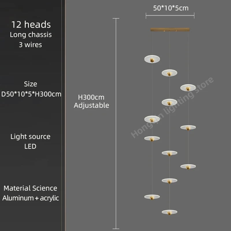 lustre moderne design pour éclairage intérieur contemporain - vue 18 sur 26
