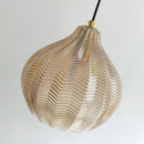 Suspension nordiques en verre ambre lampe suspendue Luminaires de cuisine E27 Restaurant chambre chevet décor lampe Luminaires