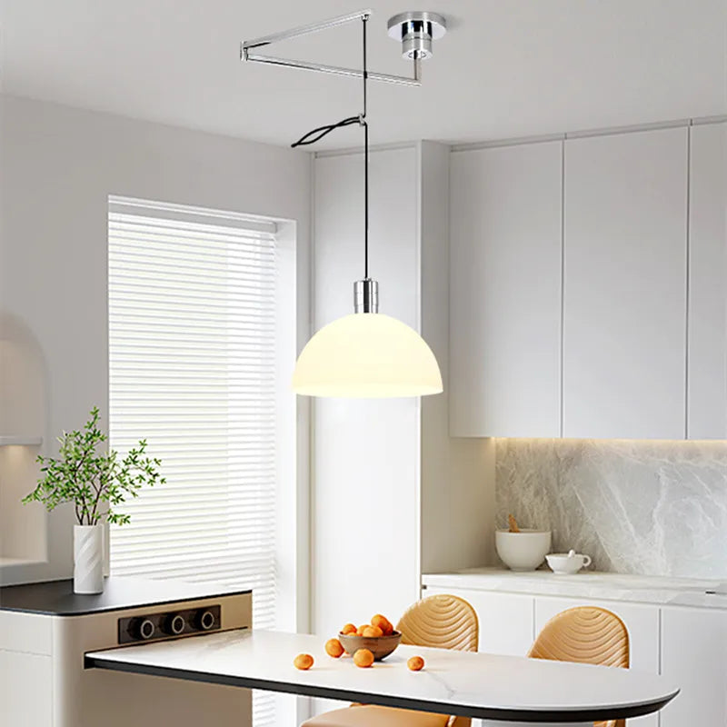 lustre pliable moderne nordique design télescopique pour intérieur contemporain - vue 4 sur 14