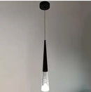 suspension moderne en cristal pour éclairage intérieur élégant