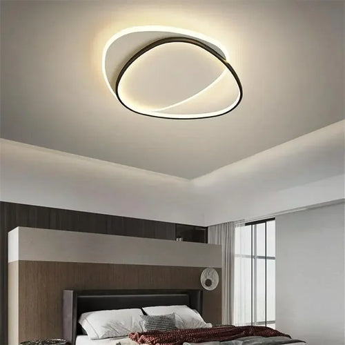 plafonnier moderne à leds pour décoration intérieure de maison - vue 2 sur 15